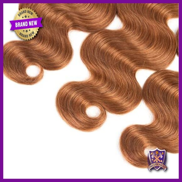 Brazilian Human Hair Extensions Body Wave Bundles 30-34 Inch Unprocessed Virgin main image 5